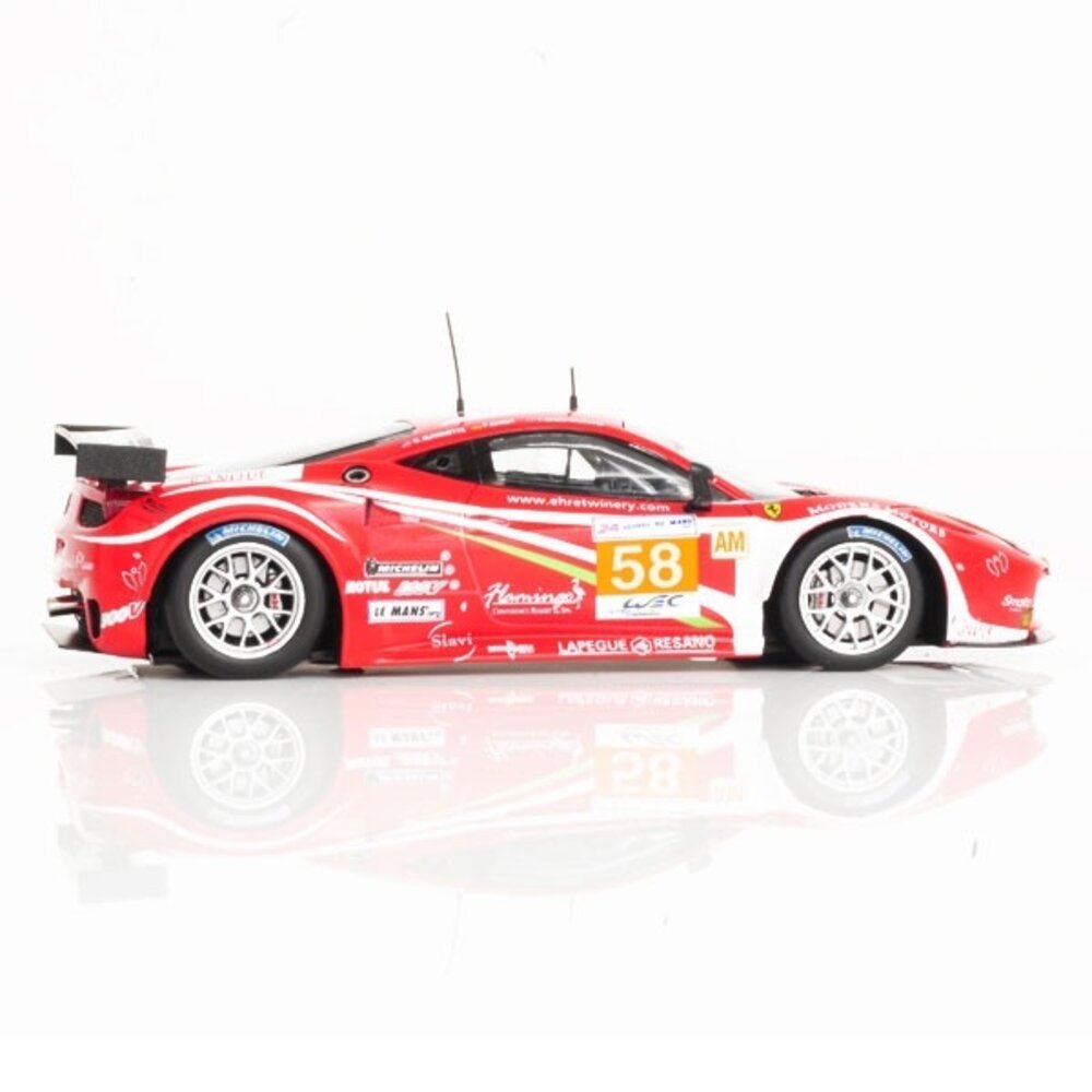 Ferrari Ferrari 458 Italia 8C GTE #58 AM Team Luxury Racing  24h Le Mans 2012 - 1:43 - TrueScale Miniatures