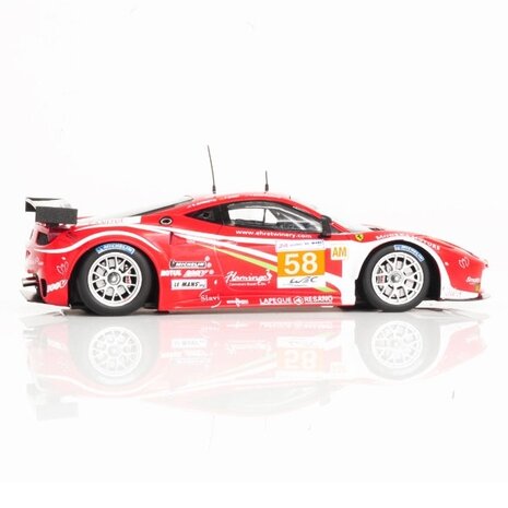 Ferrari Ferrari 458 Italia 8C GTE #58 AM Team Luxury Racing  24h Le Mans 2012 - 1:43 - TrueScale Miniatures