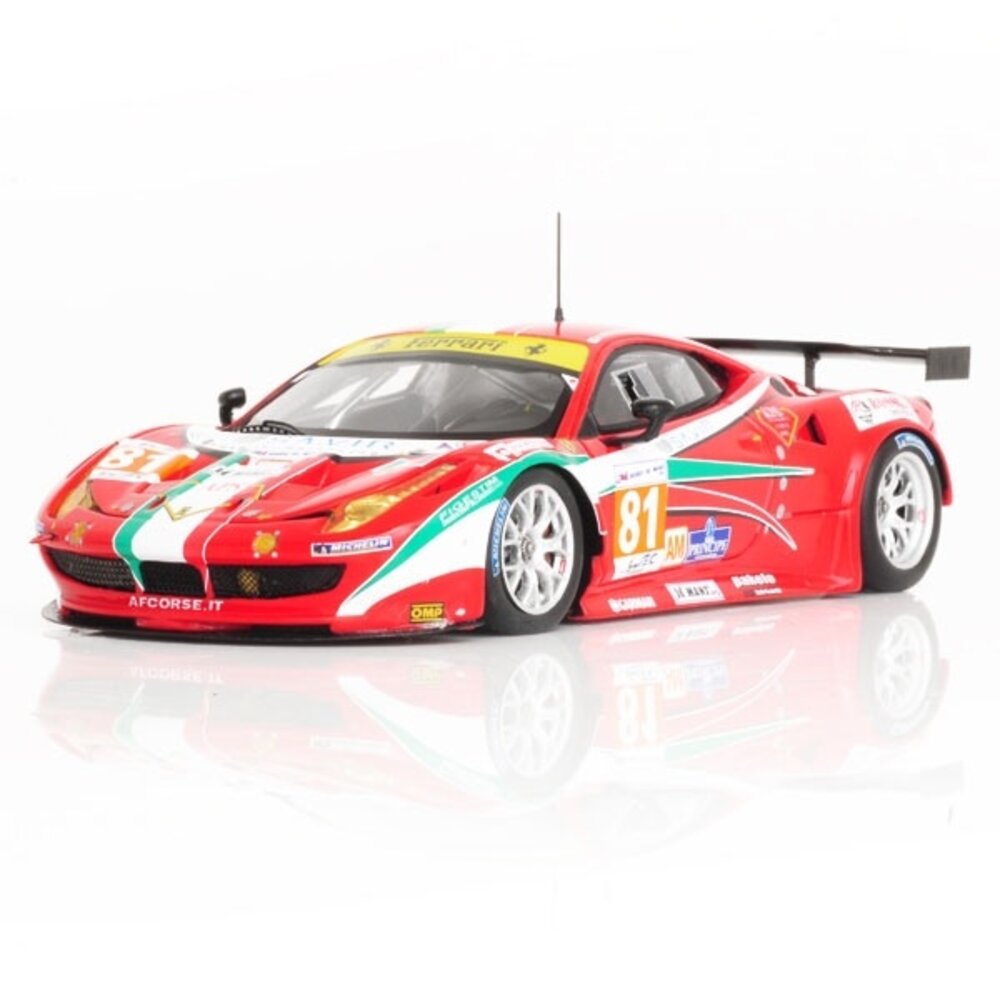 Ferrari Ferrari 458 Italia 8C GTE #81 Pro Team AF Corse 24h Le Mans 2012 - 1:43 - TrueScale Miniatures Ferrari Ferrari 458 Italia 8C GTE #81 Pro Team AF Corse 24h Le Mans 2012 - 1:43 - TrueScale Miniatures