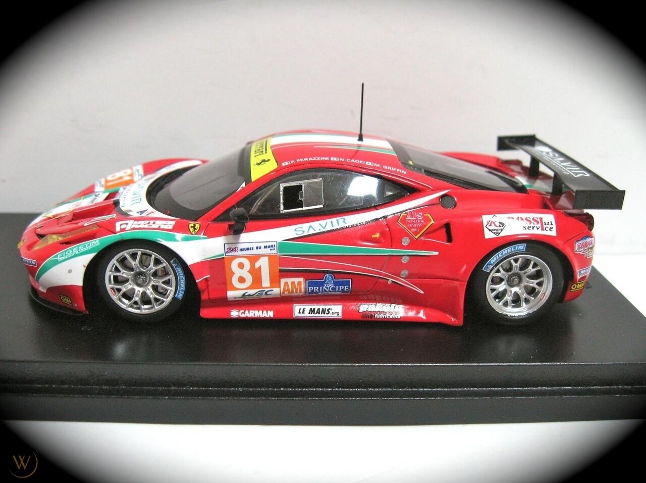 Ferrari Ferrari 458 Italia 8C GTE #81 Pro Team AF Corse 24h Le Mans 2012 - 1:43 - TrueScale Miniatures Ferrari Ferrari 458 Italia 8C GTE #81 Pro Team AF Corse 24h Le Mans 2012 - 1:43 - TrueScale Miniatures