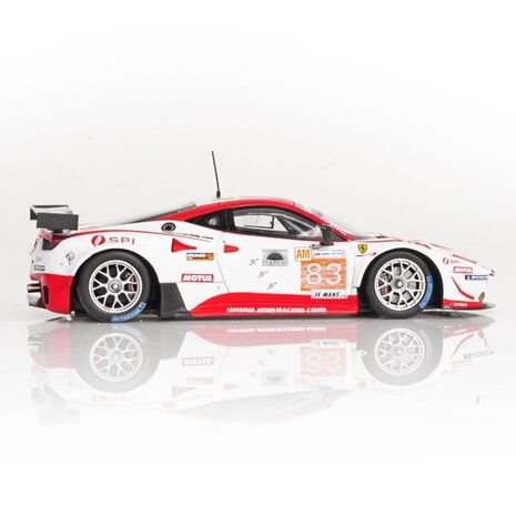 Ferrari Ferrari 458 Italia 8C GT2 #83  JMB Racing 32th 24h Le Mans 2012 - 1:43 - TrueScale Miniatures Ferrari Ferrari 458 Italia 8C GT2 #83  JMB Racing 32th 24h Le Mans 2012 - 1:43 - TrueScale Miniatures