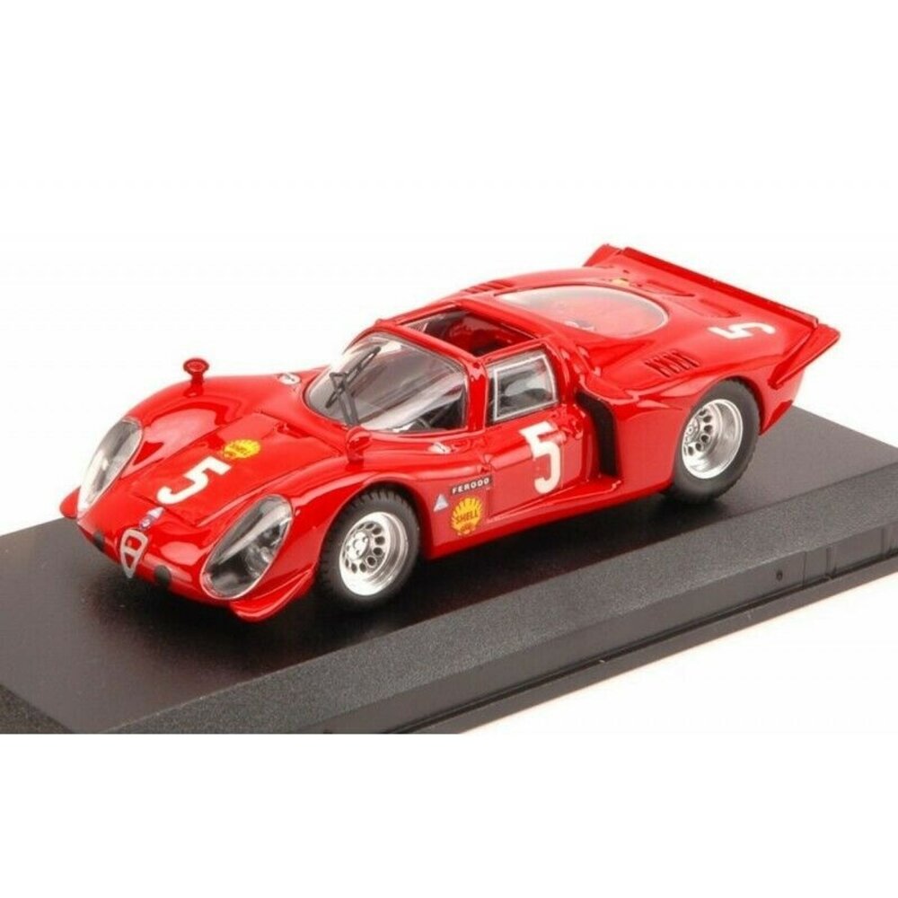 Alfa Romeo Alfa Romeo 33.2 Spyder #5 Montlhery (France) 1969 - 1:43 - Best Model Alfa Romeo Alfa Romeo 33.2 Spyder #5 Montlhery (France) 1969 - 1:43 - Best Model