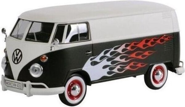 Volkswagen Volkswagen T1 (Type 2) Delivery Van 2-Tone Hot Rod - 1:24 - Motor Max