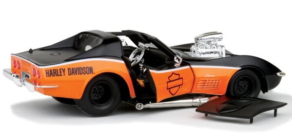 Chevrolet Chevrolet Corvette Harley Davidson 1970 - 1:24 - Maisto