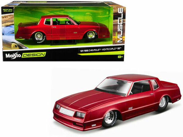Chevrolet Chevrolet Monte Carlo SS 1986 - 1:24 - Maisto Chevrolet Chevrolet Monte Carlo SS 1986 - 1:24 - Maisto