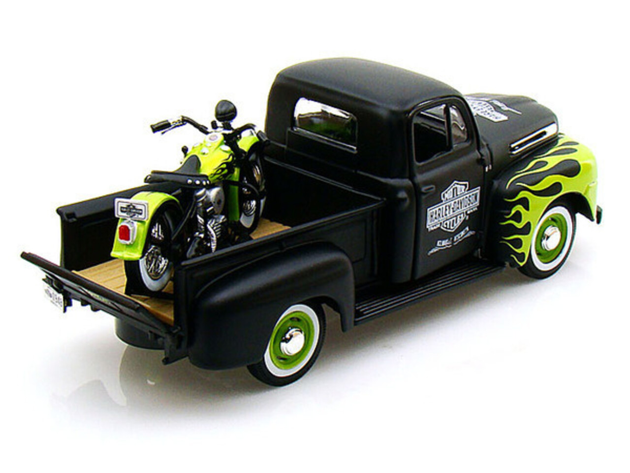 Ford Ford F-1 Pick Up 1948 + Harley Davidson FL Panhead - 1:24 - Maisto Ford Ford F-1 Pick Up 1948 + Harley Davidson FL Panhead - 1:24 - Maisto