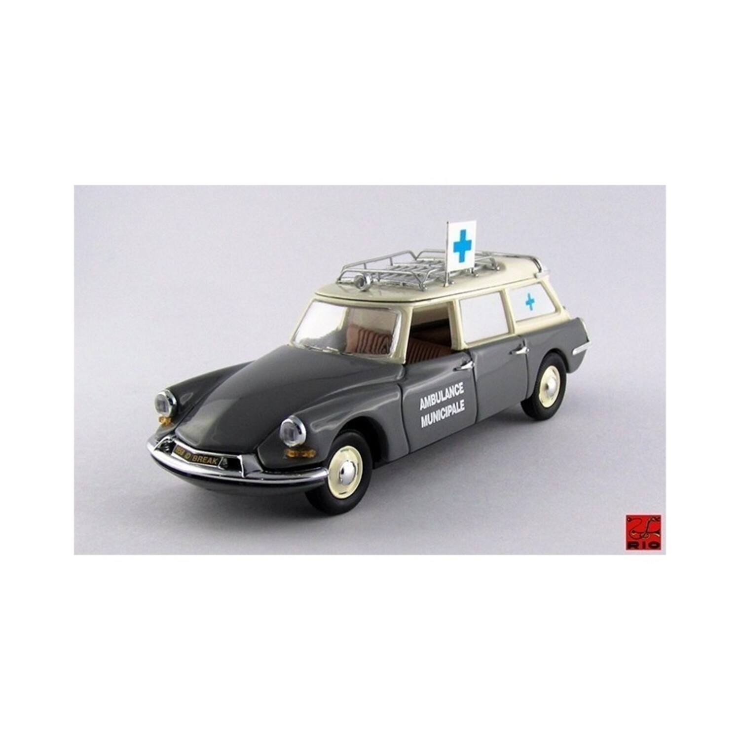 Amazon Delivery Van Ride On Toy Citroen ID 19 Grey Ambulance