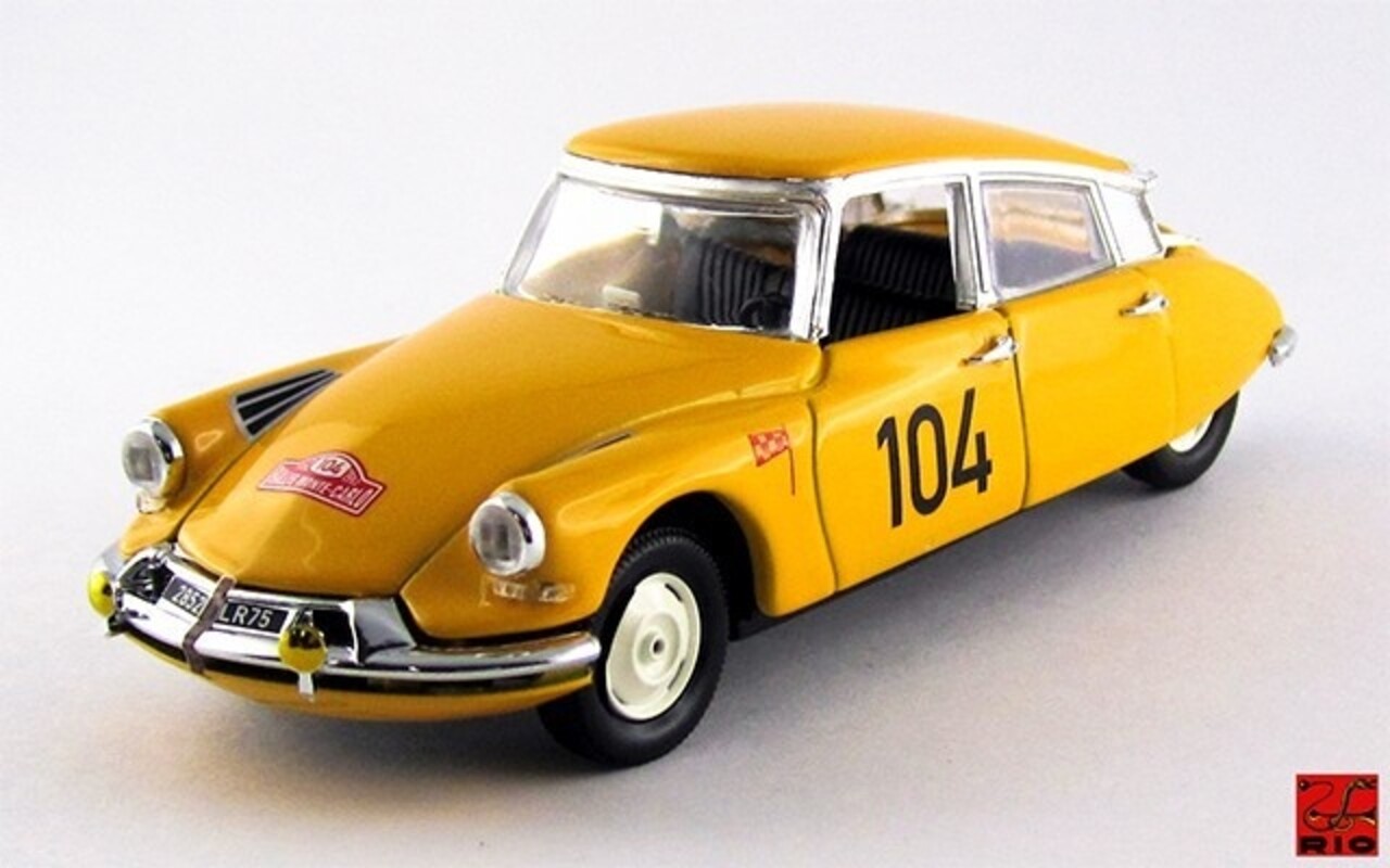 Citroen Citroen DS 19 #104 Rally Monte Carlo 1962 - 1:43 - Rio