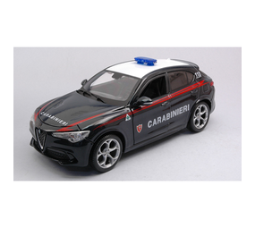 Alfa Romeo Alfa Romeo Stelvio Carabinieri 2017 - 1:24 - Bburago Alfa Romeo Alfa Romeo Stelvio Carabinieri 2017 - 1:24 - Bburago