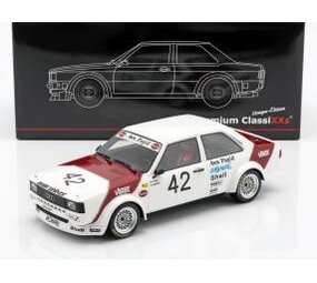 Audi Audi 80 GTE (B2) Gr.2 #42 Abex Pagid Racing Team ETCC GP Brno Czech Republic 1980 - 1:18 - Premium ClassiXXs Audi Audi 80 GTE (B2) Gr.2 #42 Abex Pagid Racing Team ETCC GP Brno Czech Republic 1980 - 1:18 - Premium ClassiXXs