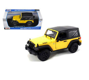 Jeep Jeep Wrangler Willy's Soft Top 2014 - 1:18 - Maisto Jeep Jeep Wrangler Willy's Soft Top 2014 - 1:18 - Maisto