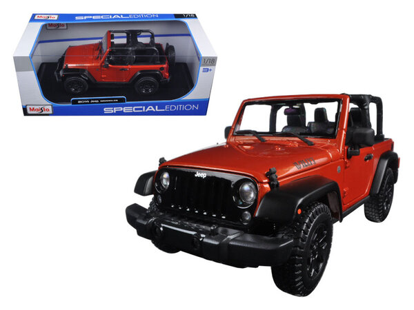 Jeep Jeep Wrangler Open Top 2014 - 1:18 - Maisto Jeep Jeep Wrangler Open Top 2014 - 1:18 - Maisto