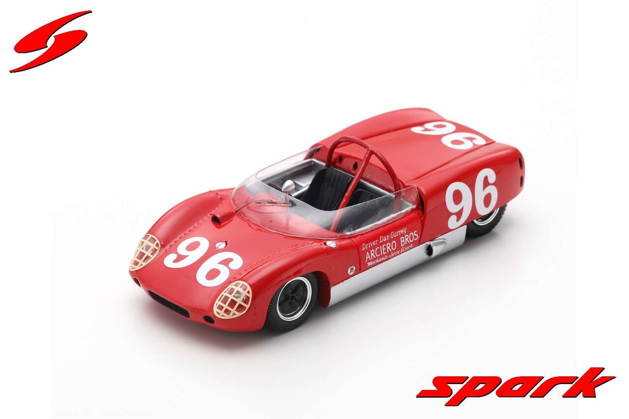 Lotus Lotus 19 #96 Winner Daytona 1962 - 1:43 - Spark Lotus Lotus 19 #96 Winner Daytona 1962 - 1:43 - Spark