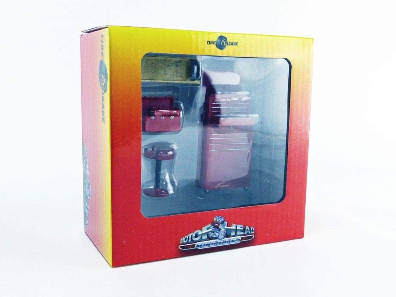 Tire Brigade Shop 4 Piece Tool Set - 1:18 - Motorhead Miniatures Tire Brigade Shop 4 Piece Tool Set - 1:18 - Motorhead Miniatures