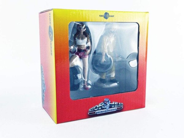 Tire Brigade Set #1 Andie & Gery - 1:18 - Motorhead Miniatures