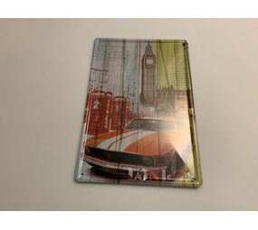 Blikken bord Tin Plate Mustang  (20 cm x 30 cm) Blikken bord Tin Plate Mustang  (20 cm x 30 cm)
