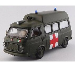 Fiat Fiat 238 Van Ambulance Italian Army 1970 - 1:43 - Rio Fiat Fiat 238 Van Ambulance Italian Army 1970 - 1:43 - Rio