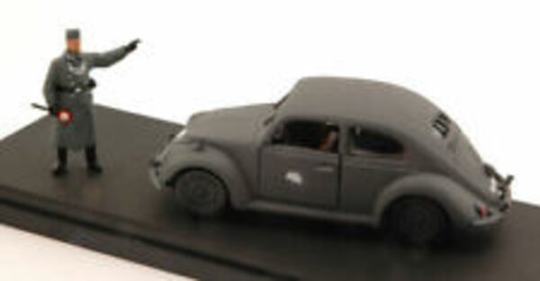 Volkswagen Volkswagen KDF Type 60 1939 + Army Figure - 1:43 - Rio
