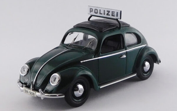 Volkswagen Volkswagen Beetle Maggiolino Polizei 1953 - 1:43 - Rio