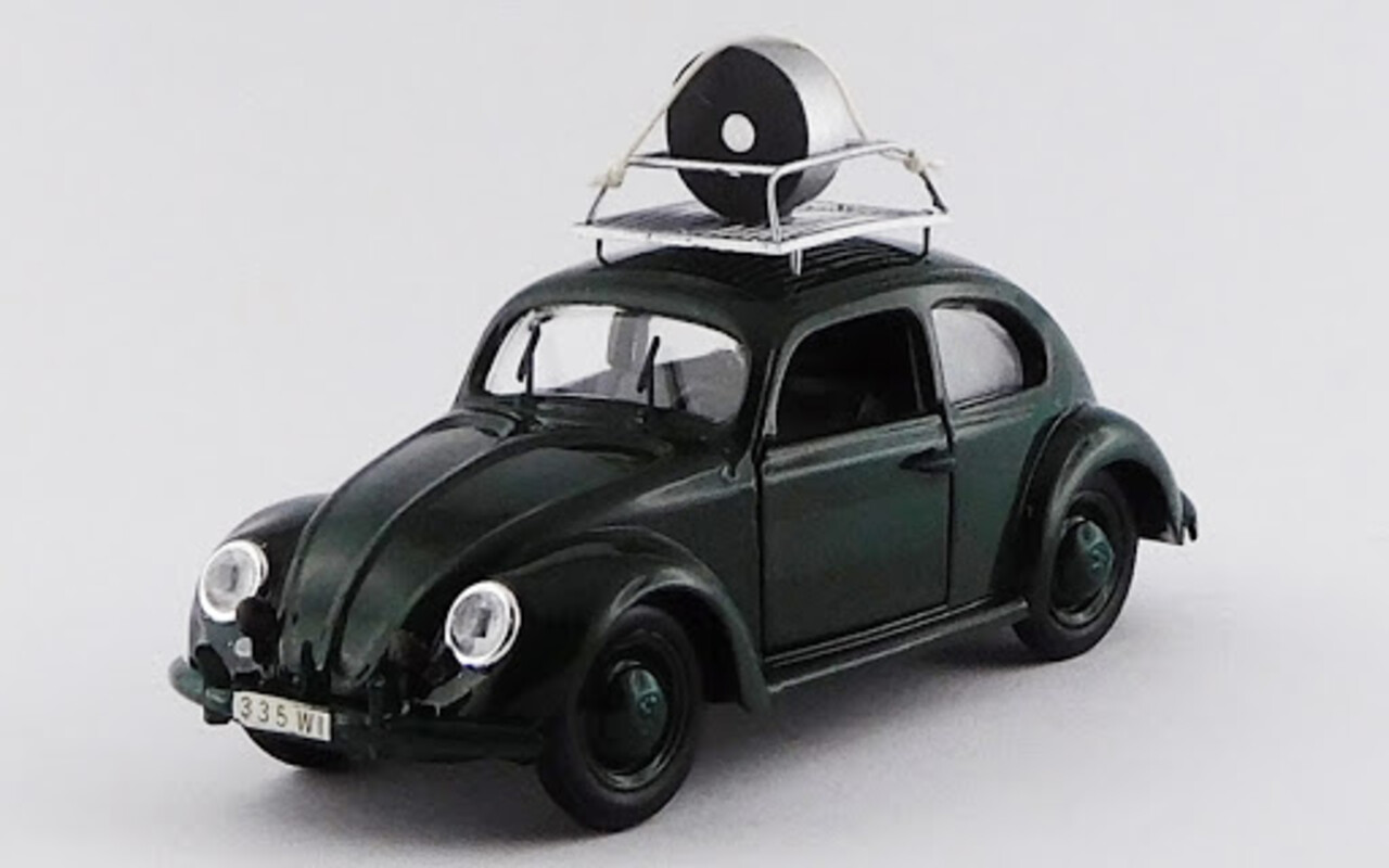Volkswagen Volkswagen Beetle Maggiolino Wiesbaden Police Speed Control 1957 - 1:43 - Rio