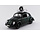 Volkswagen Beetle Maggiolino Wiesbaden Police Speed Control 1957 - 1:43 - Rio