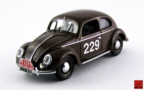 Volkswagen Volkswagen Beetle Maggiolino #229 Rally Monte Carlo 1952 - 1:43 - Rio Volkswagen Volkswagen Beetle Maggiolino #229 Rally Monte Carlo 1952 - 1:43 - Rio