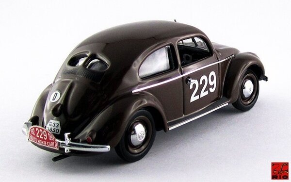 Volkswagen Volkswagen Beetle Maggiolino #229 Rally Monte Carlo 1952 - 1:43 - Rio Volkswagen Volkswagen Beetle Maggiolino #229 Rally Monte Carlo 1952 - 1:43 - Rio