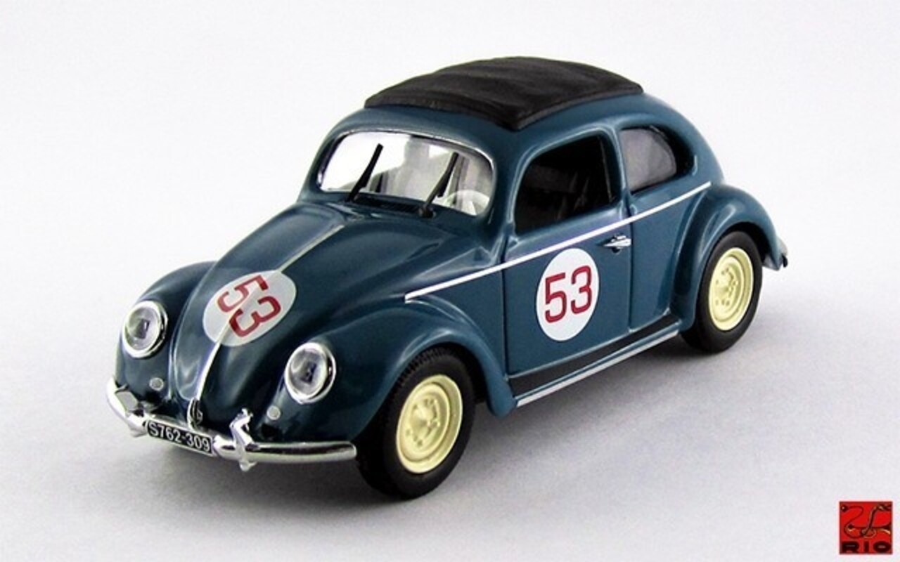 Volkswagen Volkswagen Beetle Maggiolino #53 Nürburgring 1954 - 1:43 - Rio