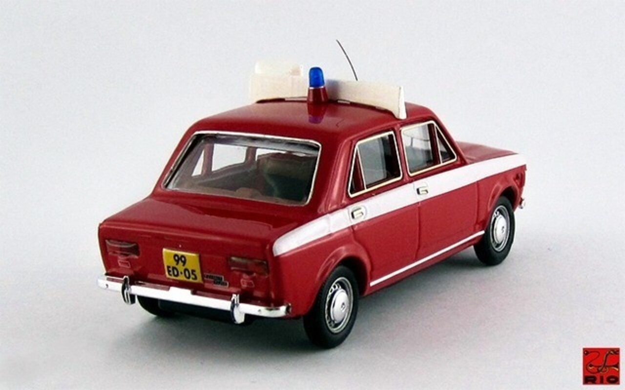 Fiat Fiat 128 4-Door Dutch Fire Department 1970 - 1:43 - Rio Fiat Fiat 128 4-Door Dutch Fire Department 1970 - 1:43 - Rio