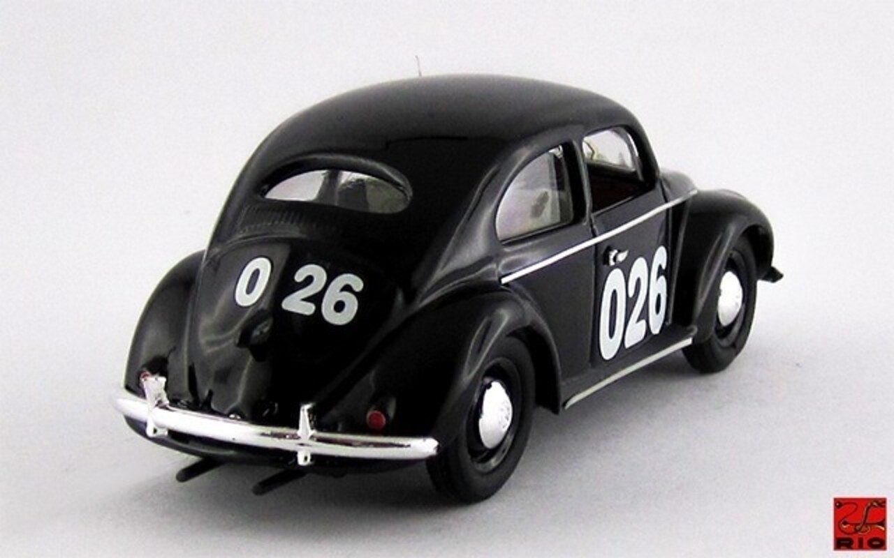 Volkswagen Volkswagen Beetle Maggiolino 1200 #026 Mille Miglia 1953 - 1:43 - Rio Volkswagen Volkswagen Beetle Maggiolino 1200 #026 Mille Miglia 1953 - 1:43 - Rio