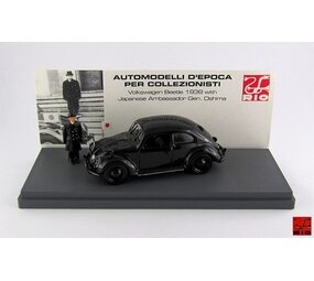 Volkswagen Volkswagen Beetle Maggiolino + Figure Japanese Ambassador General Oshima 1939 - 1:43 - Rio Volkswagen Volkswagen Beetle Maggiolino + Figure Japanese Ambassador General Oshima 1939 - 1:43 - Rio