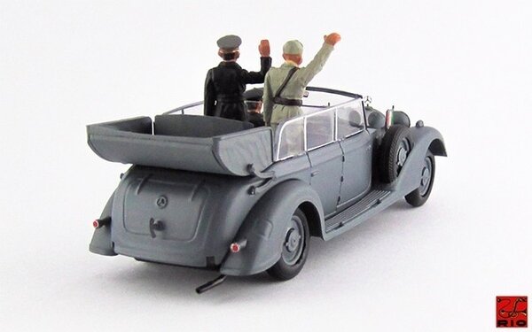 Mercedes-Benz Mercedes-Benz 770K Army Meeting Mussolini and Hitler in Germany 1938 - 1:43 - Rio Mercedes-Benz Mercedes-Benz 770K Army Meeting Mussolini and Hitler in Germany 1938 - 1:43 - Rio