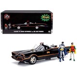 Movie Memorabilia Classic TV Series Batmobile + Die Cast Figures - 1:18 - Jada Toys