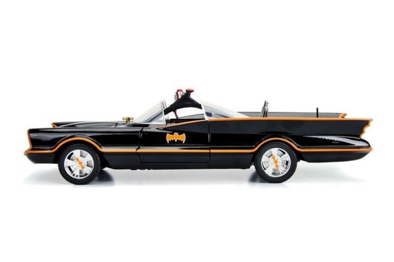 Movie Memorabilia Classic TV Series Batmobile + Die Cast Figures - 1:18 - Jada Toys Movie Memorabilia Classic TV Series Batmobile + Die Cast Figures - 1:18 - Jada Toys