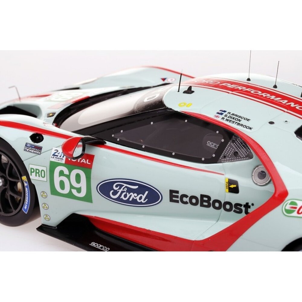 Ford Ford GT Ecoboost 3.5L V6 #69 Team Ford Chip Ganassi USA 24h Le Mans 2019 'Top Speed Series' - 1:18 - TrueScale Miniatures