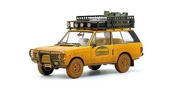 Land Rover Land Rover Range Rover 'Camel Trophy' Papua Nova Guinea Dirty Version 1982 - 1:43 - Almost Real Land Rover Land Rover Range Rover 'Camel Trophy' Papua Nova Guinea Dirty Version 1982 - 1:43 - Almost Real