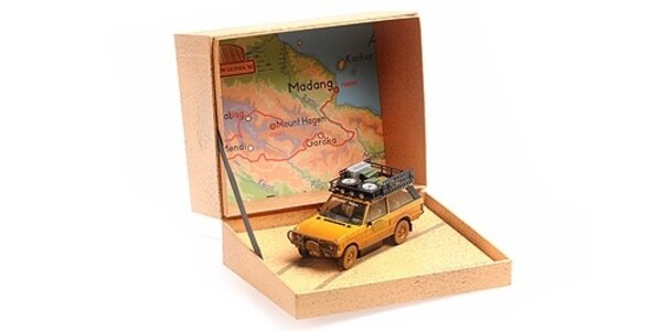 Land Rover Land Rover Range Rover 'Camel Trophy' Papua Nova Guinea Dirty Version 1982 - 1:43 - Almost Real Land Rover Land Rover Range Rover 'Camel Trophy' Papua Nova Guinea Dirty Version 1982 - 1:43 - Almost Real