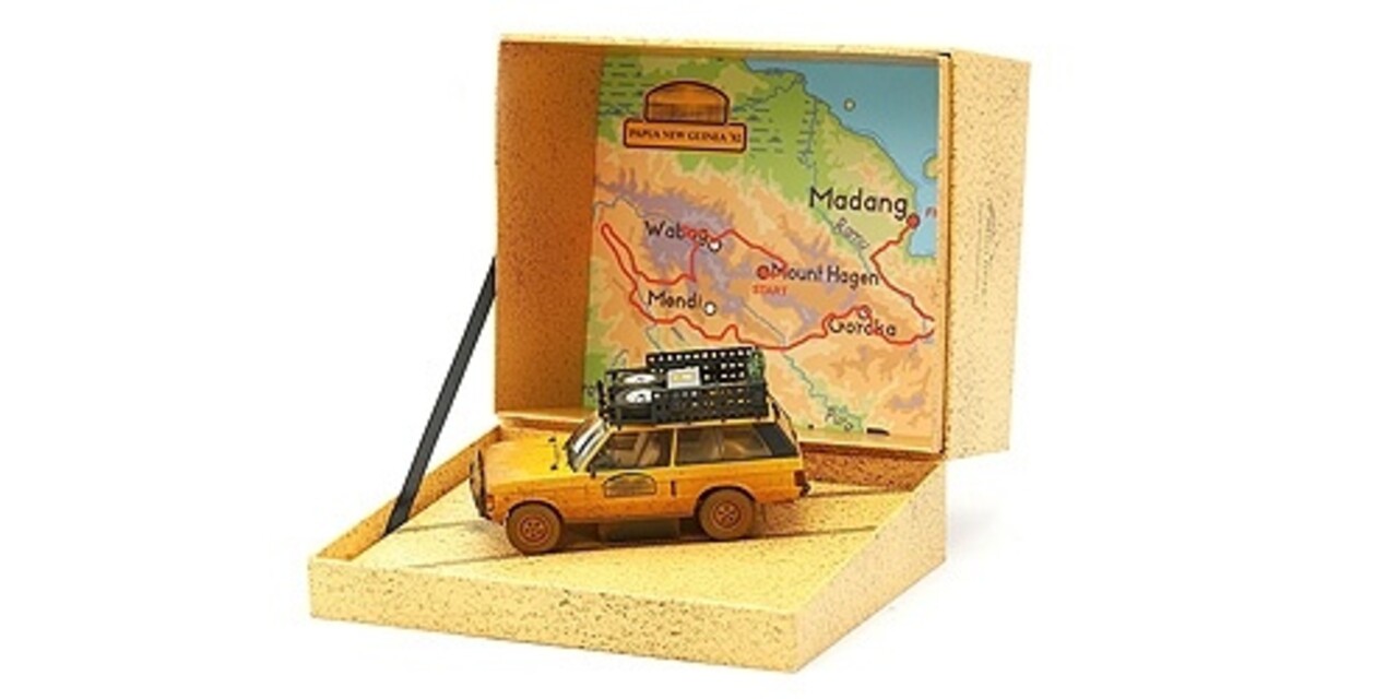 Land Rover Land Rover Range Rover 'Camel Trophy' Papua Nova Guinea Dirty Version 1982 - 1:43 - Almost Real Land Rover Land Rover Range Rover 'Camel Trophy' Papua Nova Guinea Dirty Version 1982 - 1:43 - Almost Real