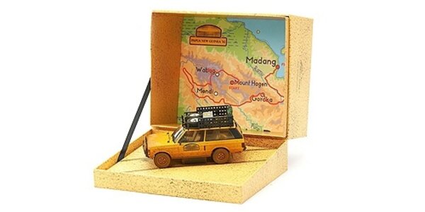 Land Rover Land Rover Range Rover 'Camel Trophy' Papua Nova Guinea Dirty Version 1982 - 1:43 - Almost Real Land Rover Land Rover Range Rover 'Camel Trophy' Papua Nova Guinea Dirty Version 1982 - 1:43 - Almost Real