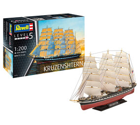 Russian Barque Kruzenshtern - 1:200 - Revell Russian Barque Kruzenshtern - 1:200 - Revell