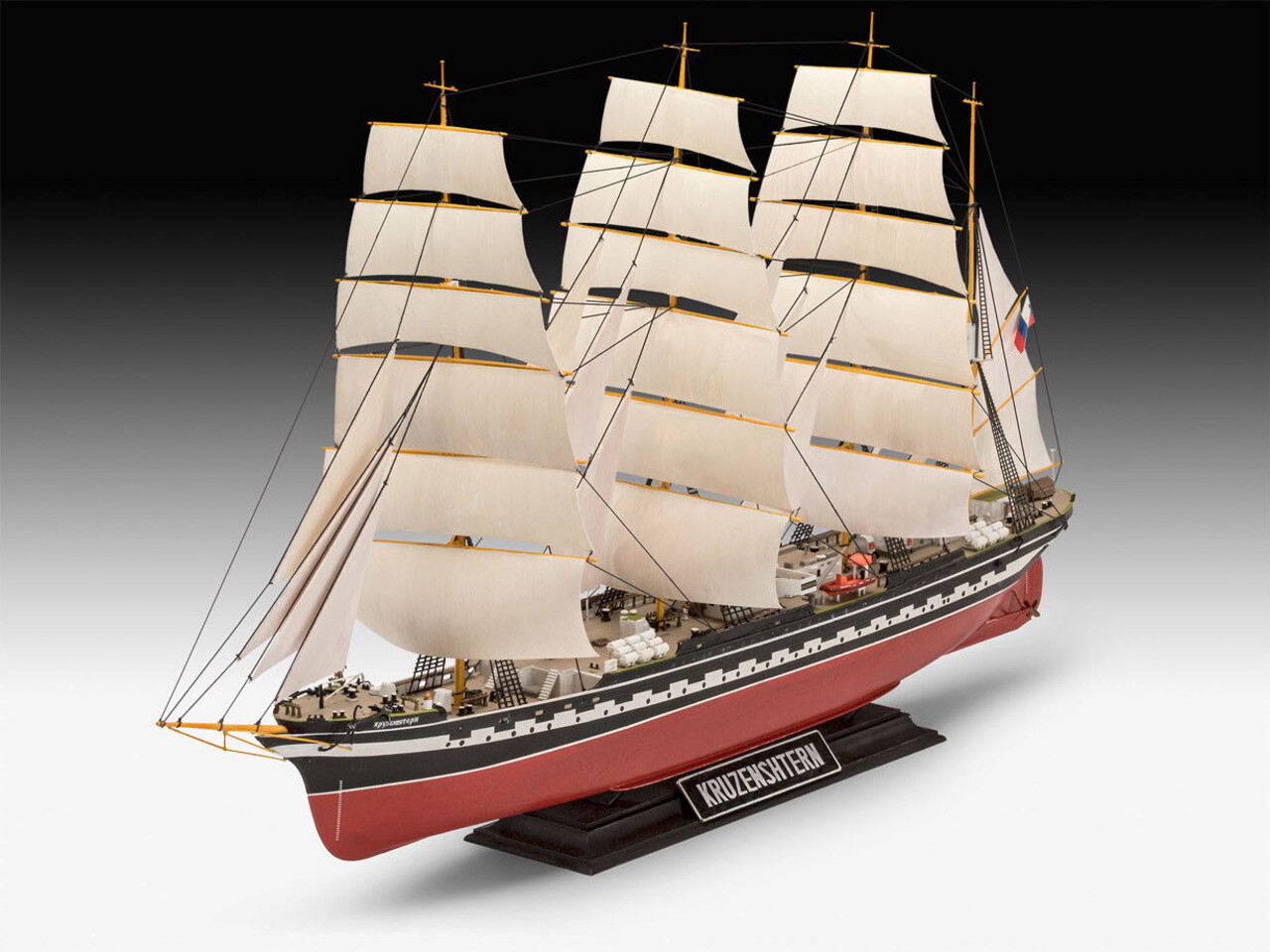 Russian Barque Kruzenshtern - 1:200 - Revell