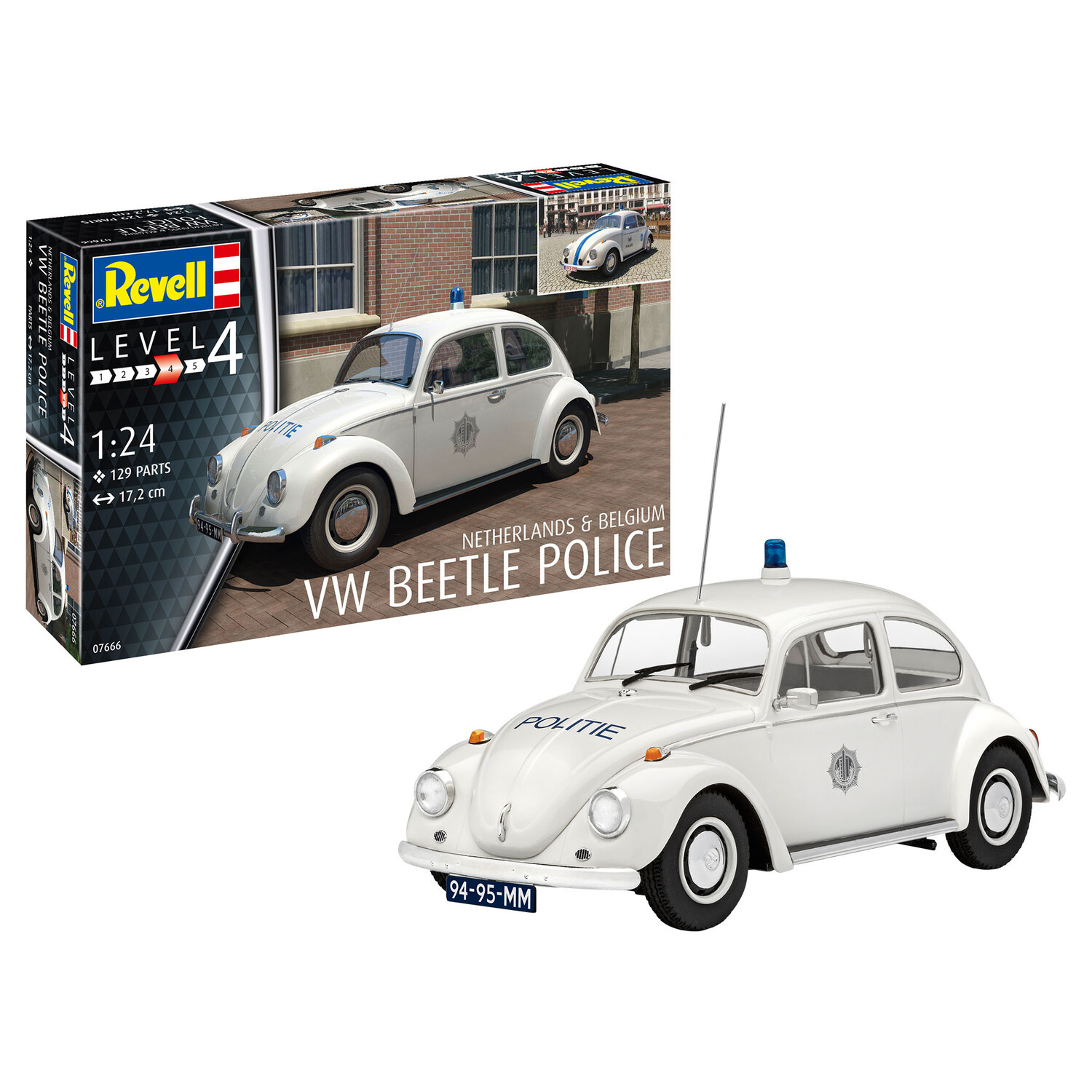 Volkswagen Beetle Police NL BE 1 24 Revell