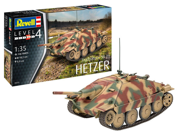 Jagdpanzer 38 (t) Hetzer - 1:35 - Revell
