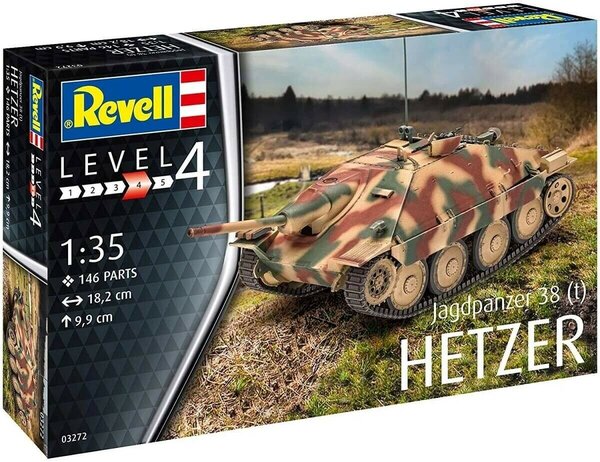 Jagdpanzer 38 (t) Hetzer - 1:35 - Revell