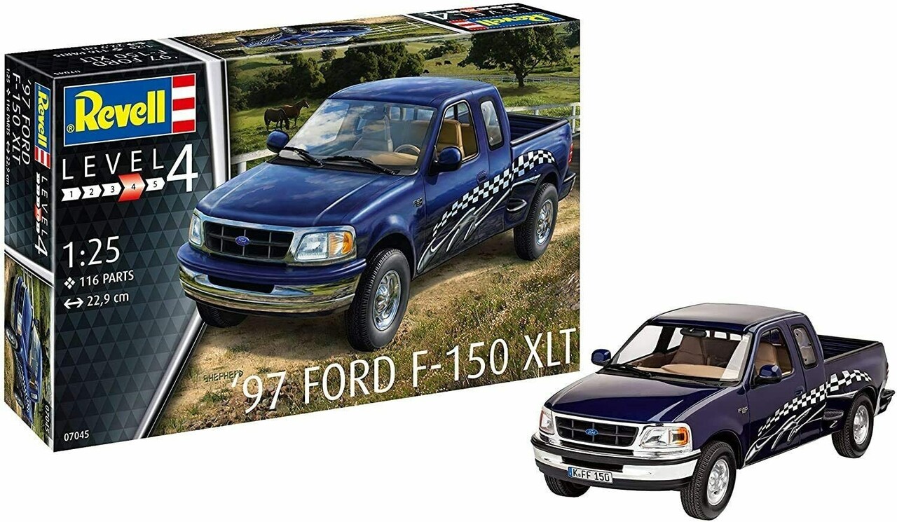 Ford F-150 XLT 1997 - 1:25 - Revell Ford F-150 XLT 1997 - 1:25 - Revell