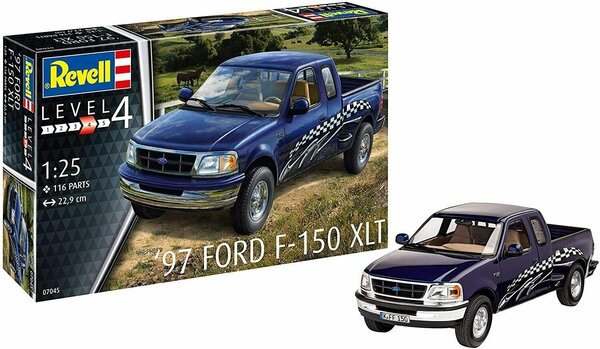 Ford F-150 XLT 1997 - 1:25 - Revell Ford F-150 XLT 1997 - 1:25 - Revell