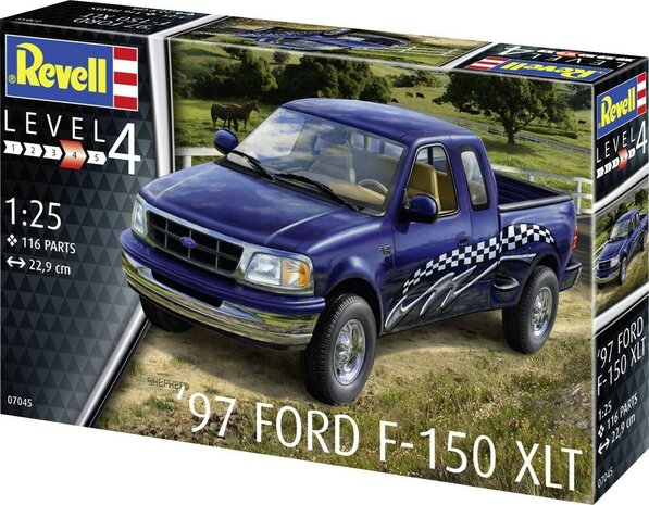 Ford F-150 XLT 1997 - 1:25 - Revell Ford F-150 XLT 1997 - 1:25 - Revell
