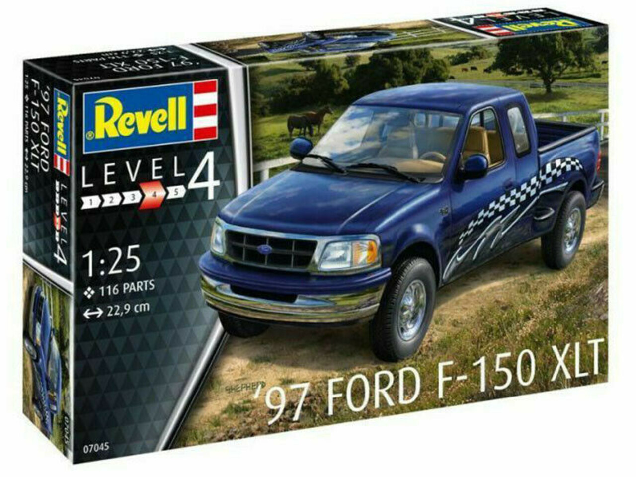 Ford F-150 XLT 1997 - 1:25 - Revell Ford F-150 XLT 1997 - 1:25 - Revell