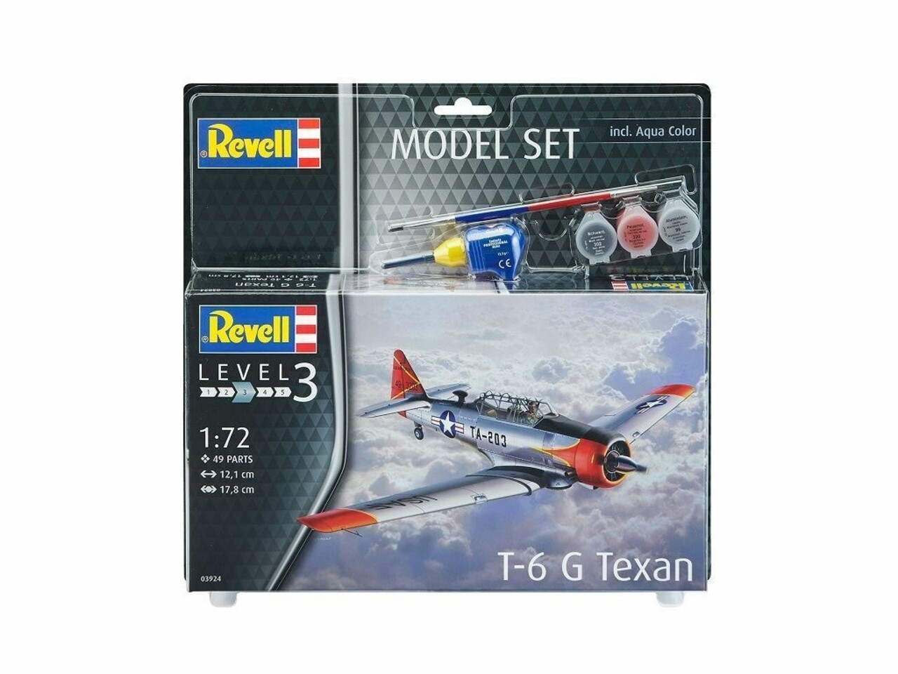 T-6 G Texan + Aqua Color - 1:72 - Revell T-6 G Texan + Aqua Color - 1:72 - Revell