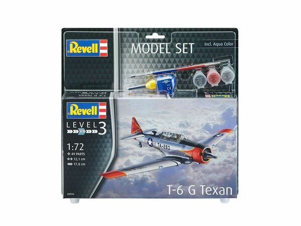 T-6 G Texan + Aqua Color - 1:72 - Revell T-6 G Texan + Aqua Color - 1:72 - Revell